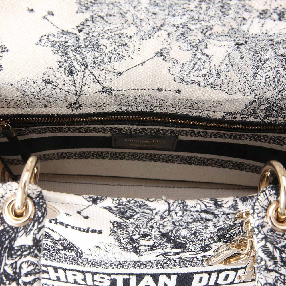 CHRISTIAN DIOR(USED)크리스찬디올 레이디 D Lite 미디엄 백